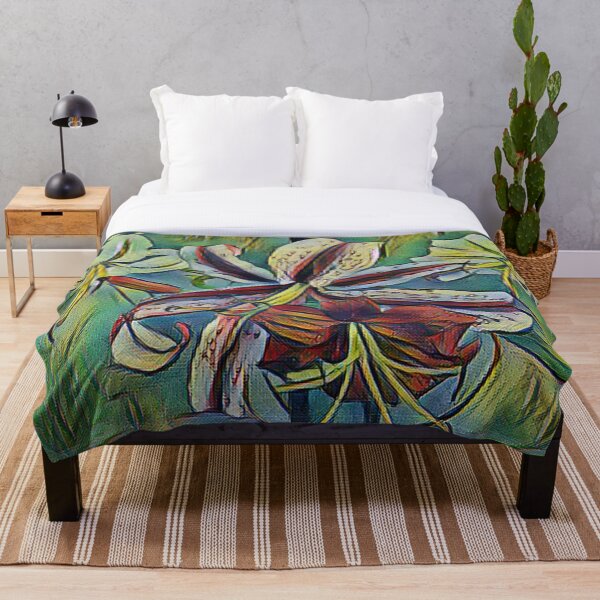 Item preview, Tiger Lilly in a Garden designed and sold by MaxnGeorge.