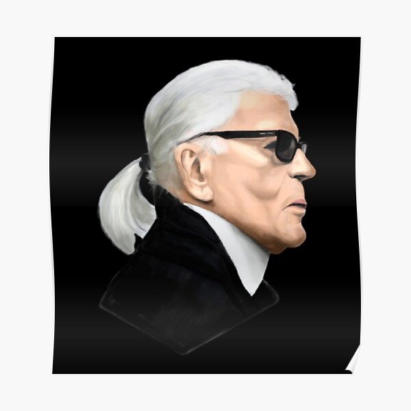 Karl Lagerfeld Poster