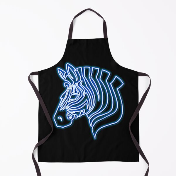 Item preview, Royal Blue Neon Zebra designed and sold by Elle  Hazlett.