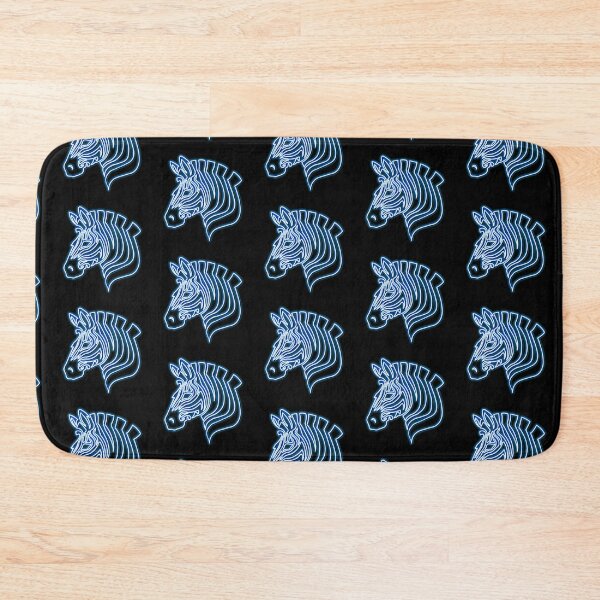 Item preview, Royal Blue Neon Zebra designed and sold by Elle  Hazlett.