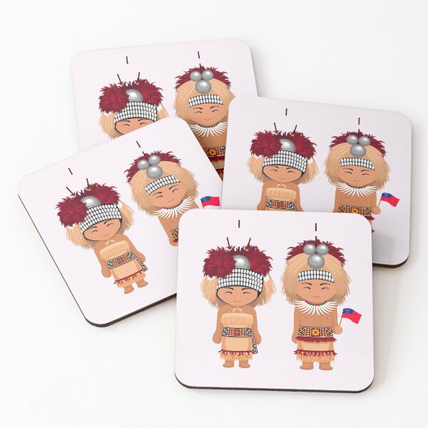 Item preview, Samoan children designed and sold by Aroha Designs.
