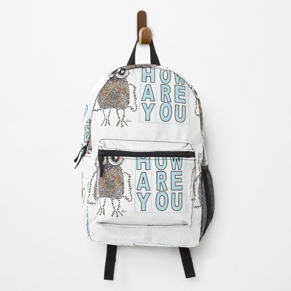 Item preview, Hay How Are You Caffeinated Owl with Light Blue Letters designed and sold by AliCatOriginals.