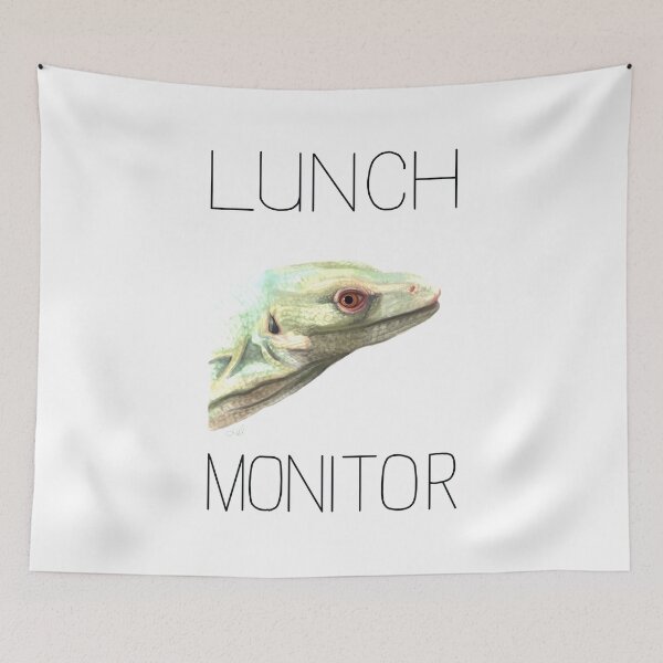 Artikelvorschau, Lunch Monitor entworfen und verkauft von LauraWolfArtist.