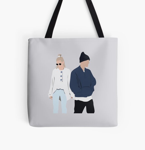 NEW!! Vogue Justin Hailey Bieber Cover Issue Trendy Fashion Eco Tote Bag