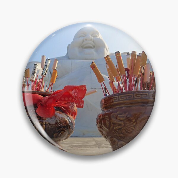 Item preview, Laughing Buddha with Incense designed and sold by Linda Walsh.