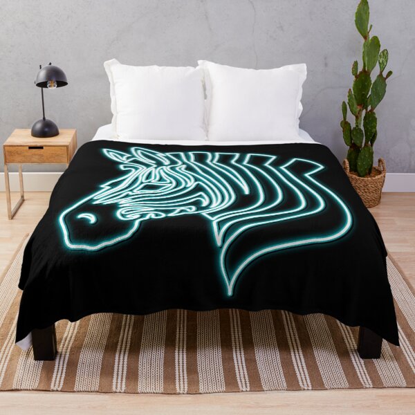 Item preview, Teal Neon Zebra designed and sold by Elle  Hazlett.