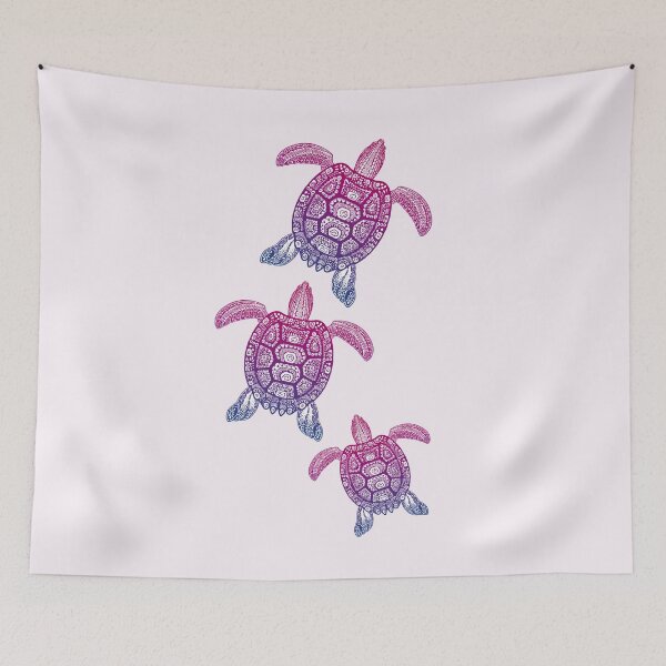 Item preview, Polynesian Turtle Tattoo Family designed and sold by Aroha Designs.