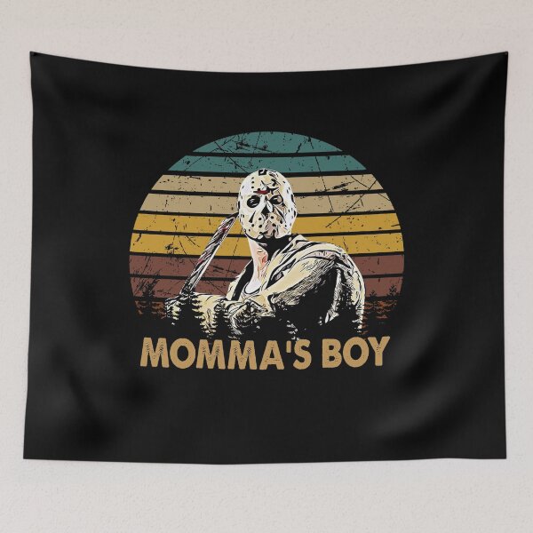 Item preview, Mommas boy Jason voorhees art friday halloween christmas designed and sold by ConradRhonda5.