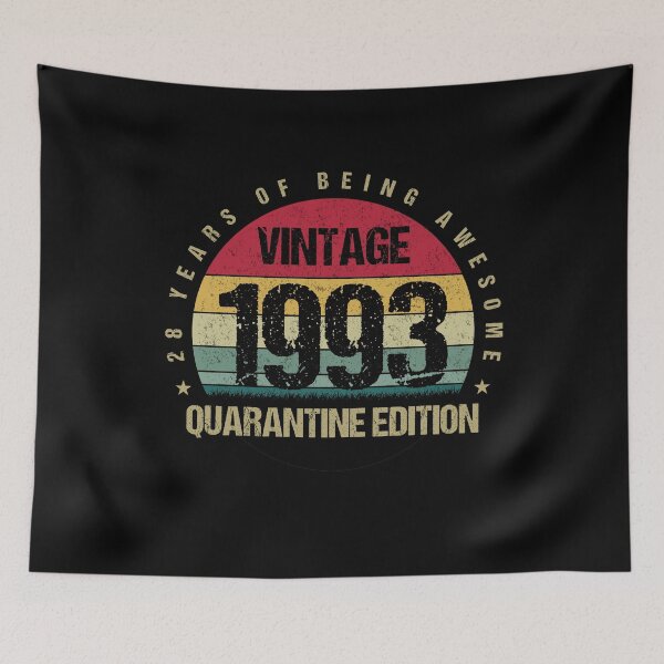 Aperçu de l'œuvre Vintage 28e édition limitée 1993 Quarantine Edition cadeau d'anniversaire créée et vendue par Alexandra Schowalter.