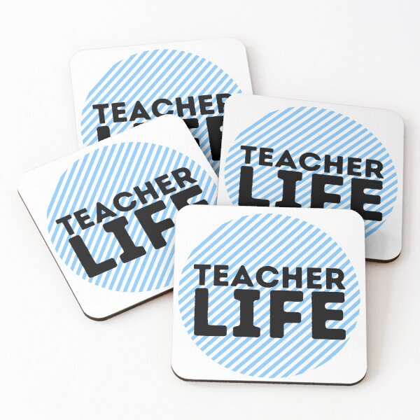 Item preview, Teacher Blue Circular Design  designed and sold by LaureMel.