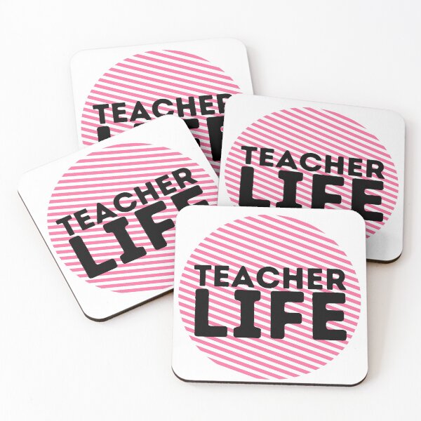 Item preview, Teacher Life Magenta Circle  designed and sold by LaureMel.