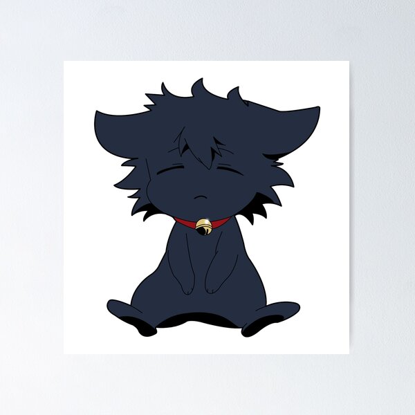 Item preview, Servemp Sleepy Ash Kuro Cat designed and sold by oneskyoneland.