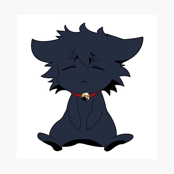 Item preview, Servemp Sleepy Ash Kuro Cat designed and sold by oneskyoneland.