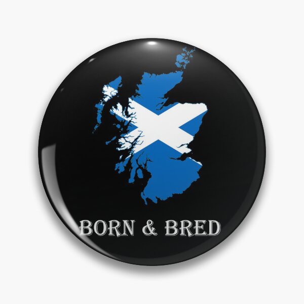 Item preview, Born and Bred in Scotland Scottish  designed and sold by thebeardedscot.