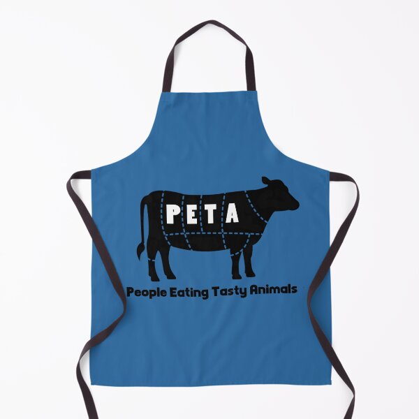 Item preview, PETA - People Eating Tasty Animals Cow designed and sold by Very Graphic Designs.