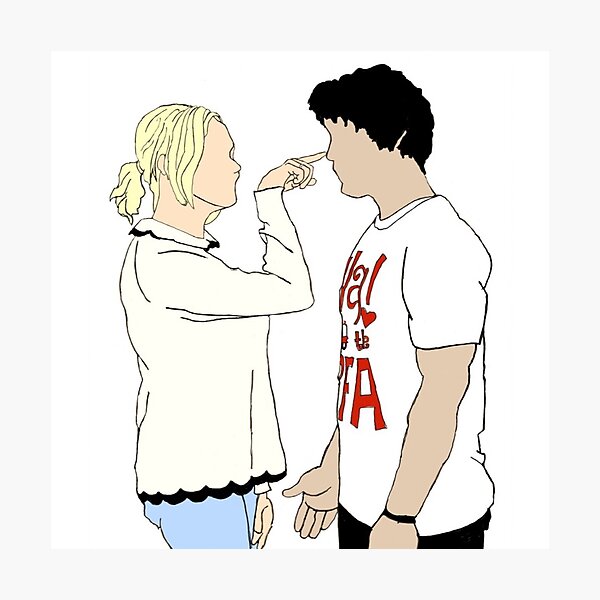 Item preview, Bob Morley and Eliza Taylor designed and sold by swanspirate520.