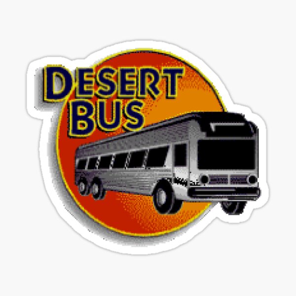 Item preview, Original Desert Bus Logo designed and sold by muwumbe.