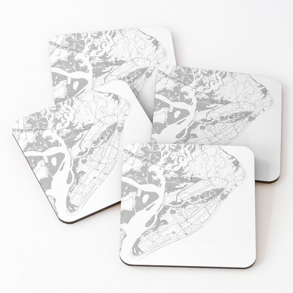 Item preview, Map of Hilton Head Island designed and sold by StephyCreative.