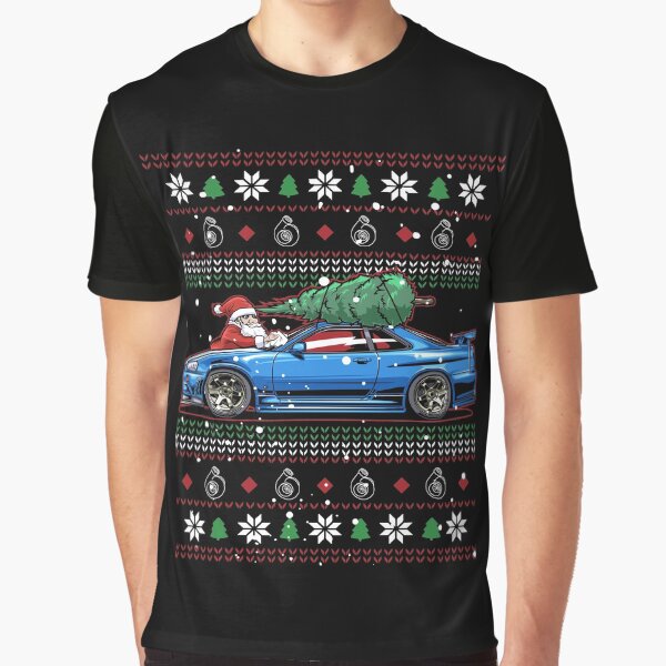 Item preview, Christmas Ugly Nissan Skyline R34! Best Car Guy Gift! designed and sold by RACING FACTORY.