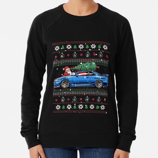 Item preview, Christmas Ugly Nissan Skyline R34! Best Car Guy Gift! designed and sold by RACING FACTORY.