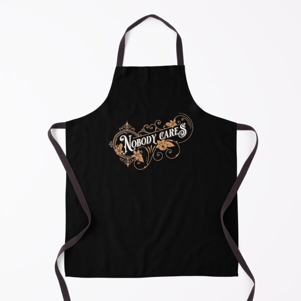 Item preview, Nobody Cares (Fancy) designed and sold by lurchmerch.