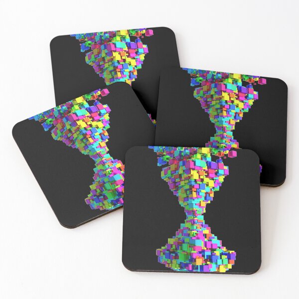 Item preview, abstract random cubes  designed and sold by kombos.