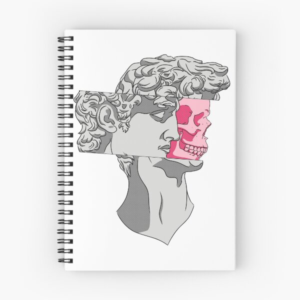 Item preview, Marble David and skull Pop Art designed and sold by CreatureM.