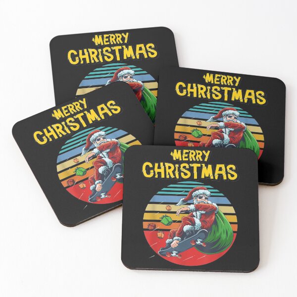 Item preview, Christmas Skateboarding Santa Skater Funny designed and sold by Dinaleroy.