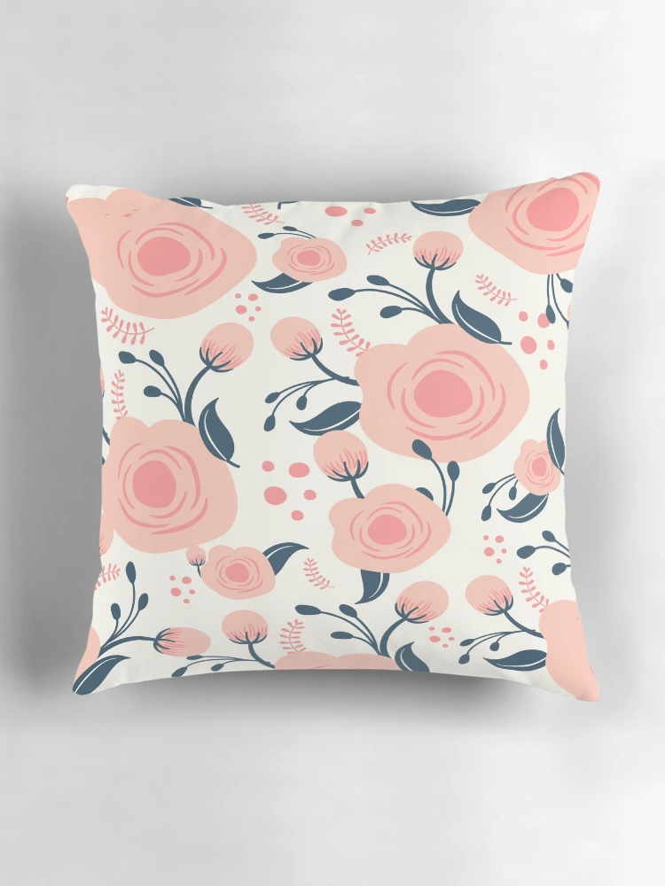 Thumbnail 3 of 4, Pillow, Floral Pattern- Roses Pattern designed and sold by Christeena-.