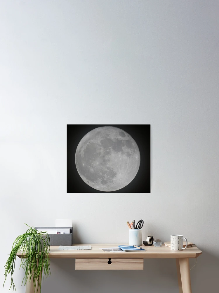 Thumbnail 2 von 3, Poster, Mond designt und verkauft von PyroPython.