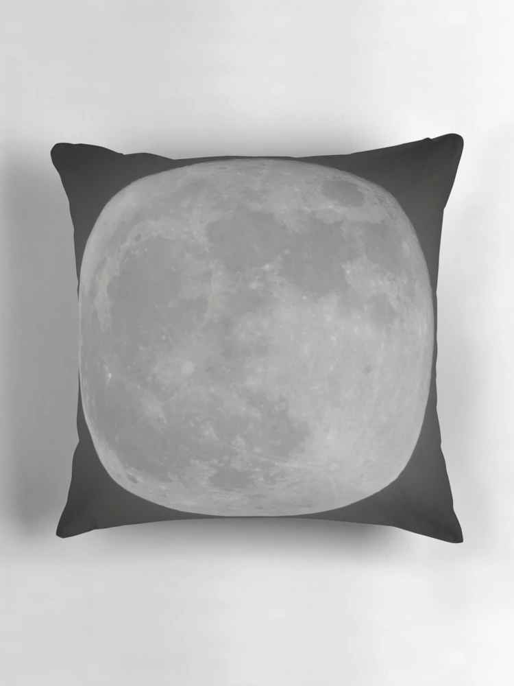 Thumbnail 3 of 4, Pillow, Moon designed and sold by PyroPython.