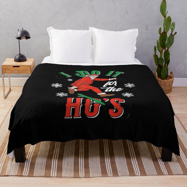 Item preview, do all for the ho's skateboarding santa ugly designed and sold by Dinaleroy.