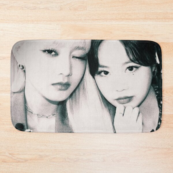 Item preview, GIDLE Minnie Wink & Soojin SooMin Black & White Monochrome designed and sold by 4thgenkpop.