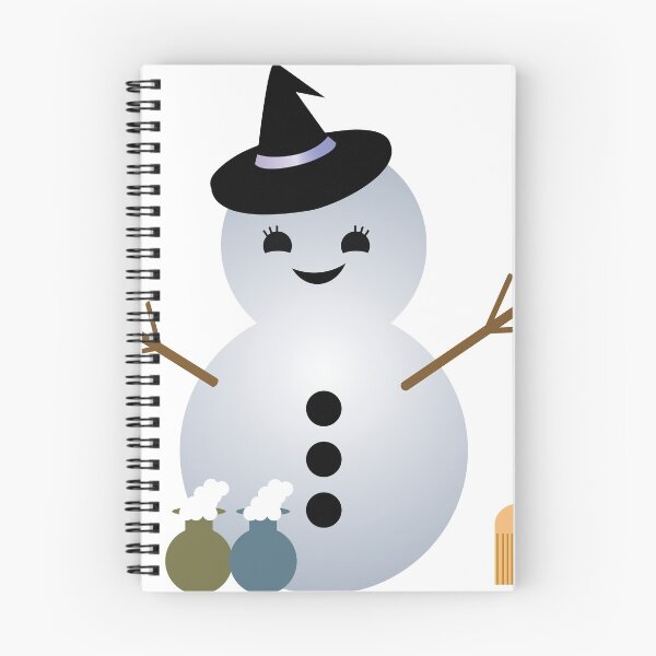 Item preview, snowman witch designed and sold by Gwenvell.