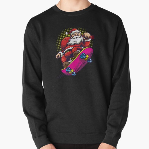 skateboard christmas jumper
