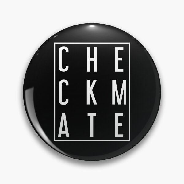 Item preview, Checkmate - White designed and sold by FreeGlim.