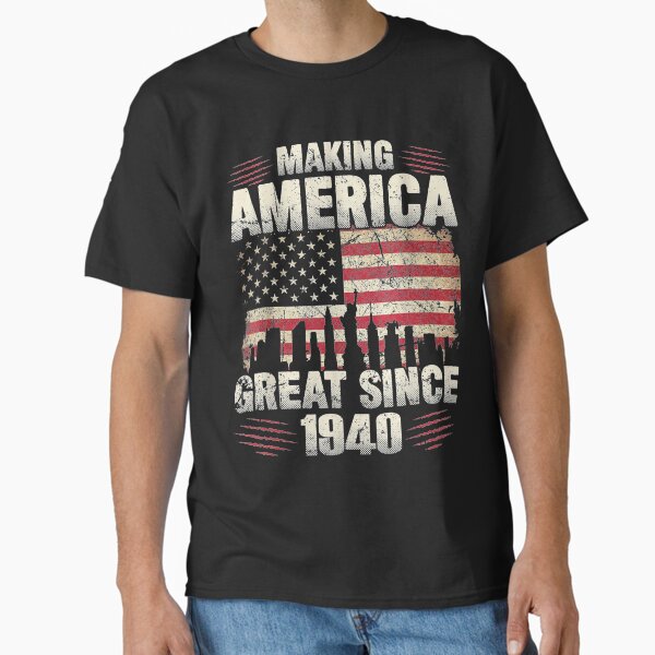 Artikel-Vorschau von Retro macht Amerika großartig seit 1940 80. Geburtstagsgeschenke, designt und verkauft von XuXue.