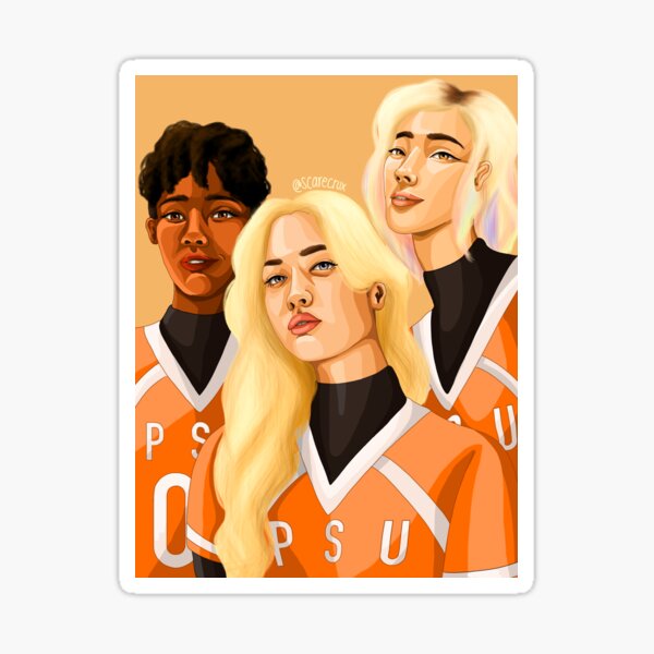 The Fox Girls Sticker