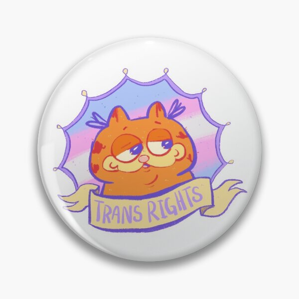 Item preview, Trans Rights Garf designed and sold by Morgan Czeropski.