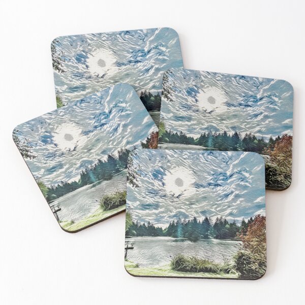 Item preview, The sun peeks through the clouds designed and sold by Christine Sternfels.