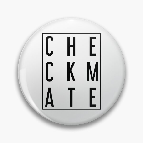 Item preview, Checkmate - Black designed and sold by FreeGlim.
