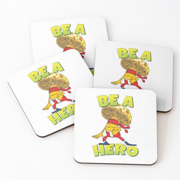 Item preview, Be A Hero Mushroom Ninja designed and sold by ProjectX23.