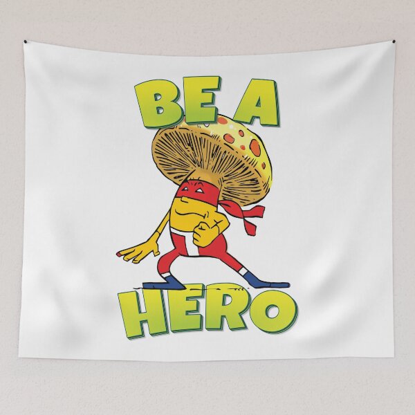 Item preview, Be A Hero Mushroom Ninja designed and sold by ProjectX23.