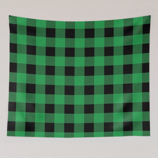 Item preview, Green and Black Buffalo Plaid designed and sold by DeeElle.