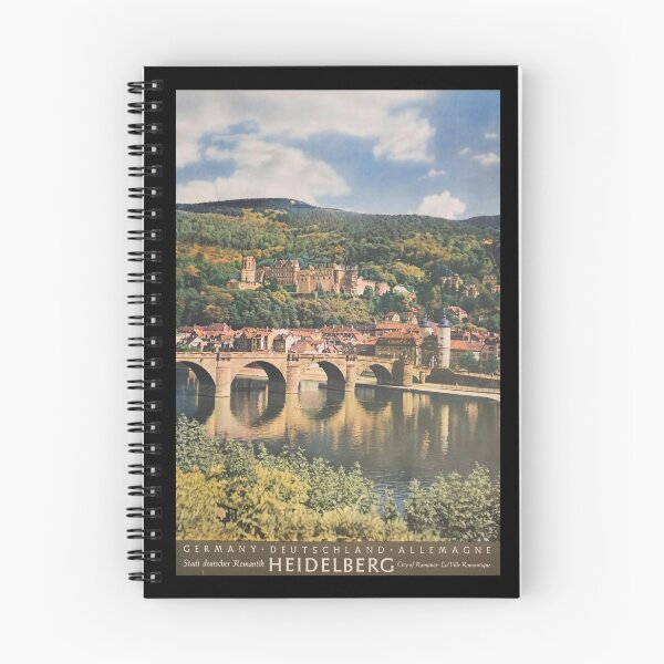 Item preview, retro classic Heidelberg poster designed and sold by CorasPosters.