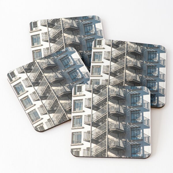 Item preview, emergency evacuation metallic stairs designed and sold by Alf Ribeiro.
