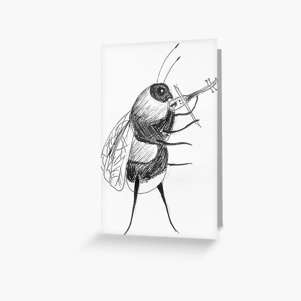 Item preview, Greeting Card designed and sold by quietmeowdesign.