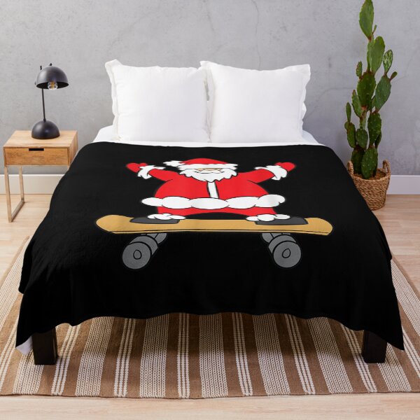 Item preview, Skateboarding Santa Funny Skateboard Christmas designed and sold by Dinaleroy.