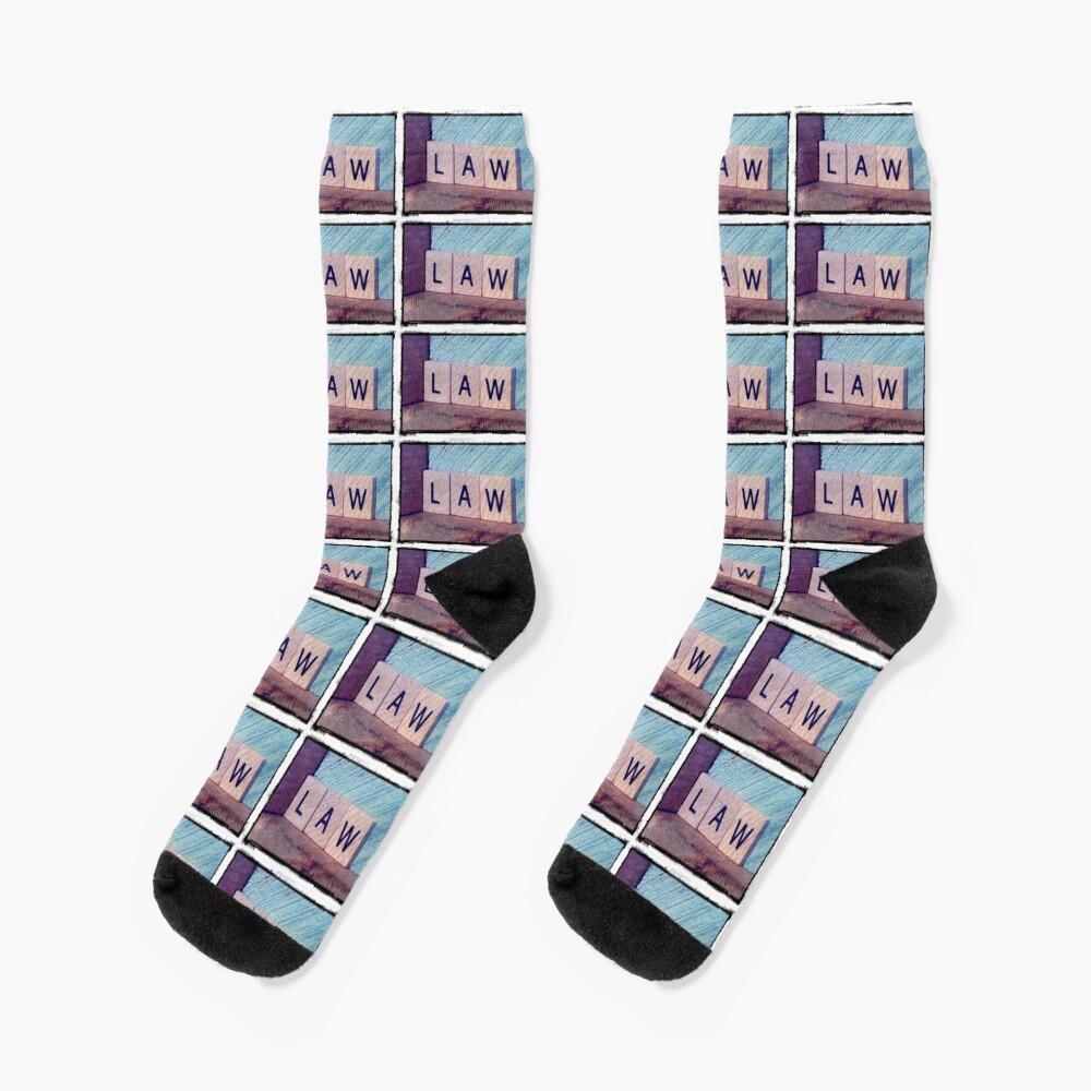 Law, Law student gifts, Law student, Law mask, Law socks, Law sticker, Socks
