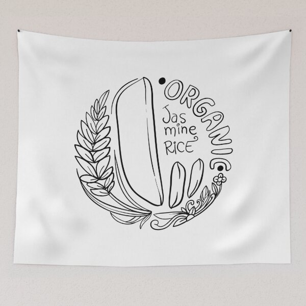 Item preview, Organic Rice Paddy logo designed and sold by C2Hvectorist.